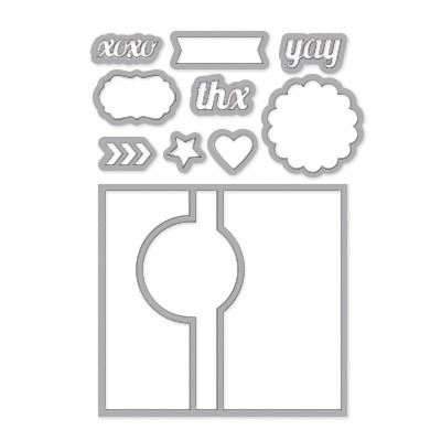 Image result for Stampin up thinlits circle card die