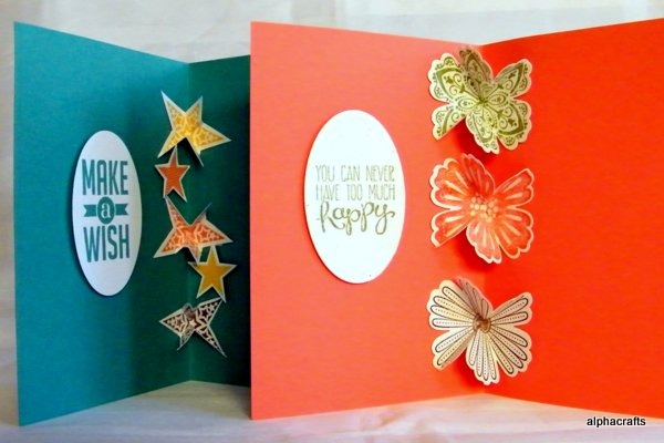 Pop-Up Card using Mixed Bunch and Simply Stars stamp sets