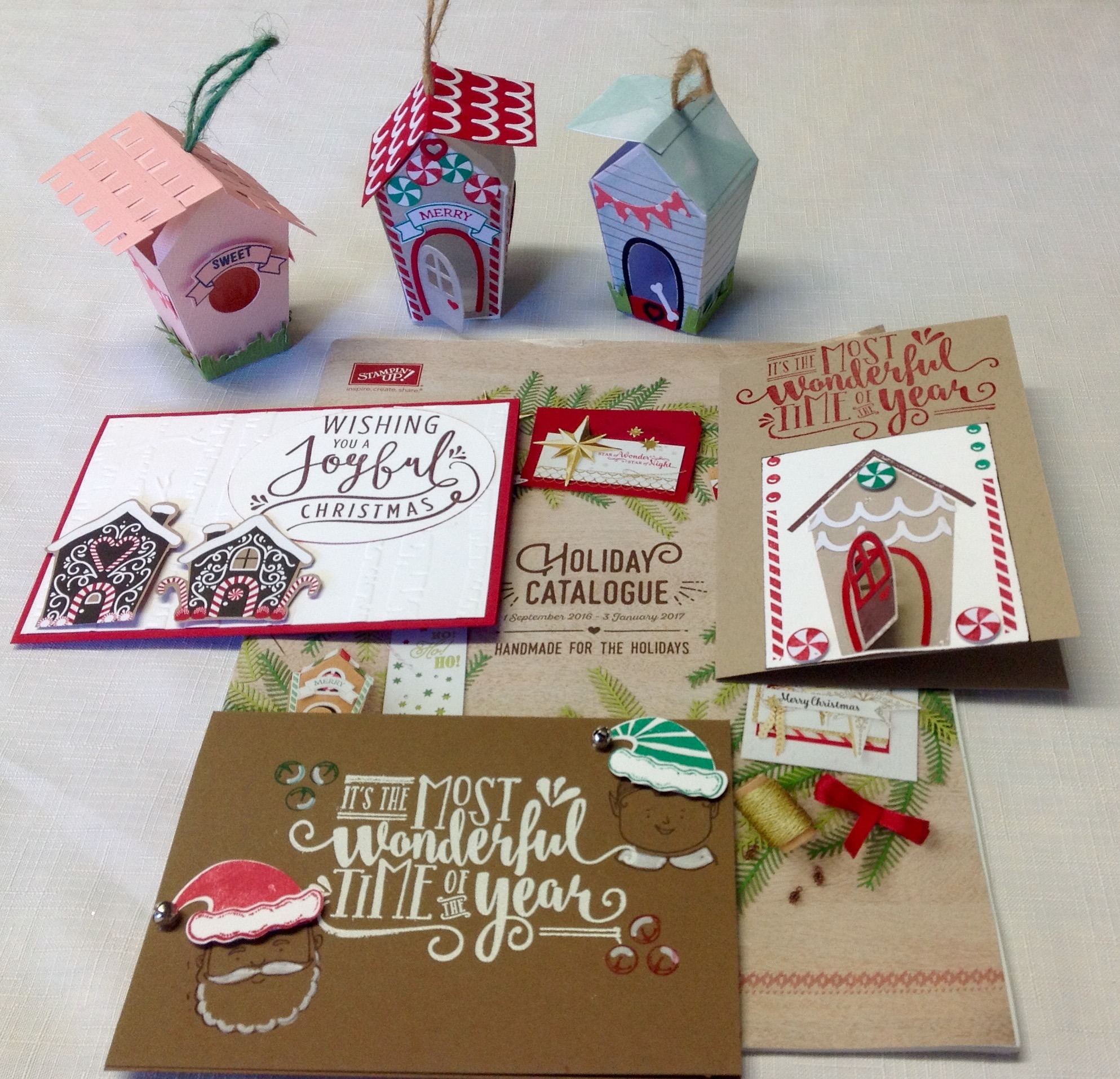 Christmas Catalogue2016 Launch card and project samples