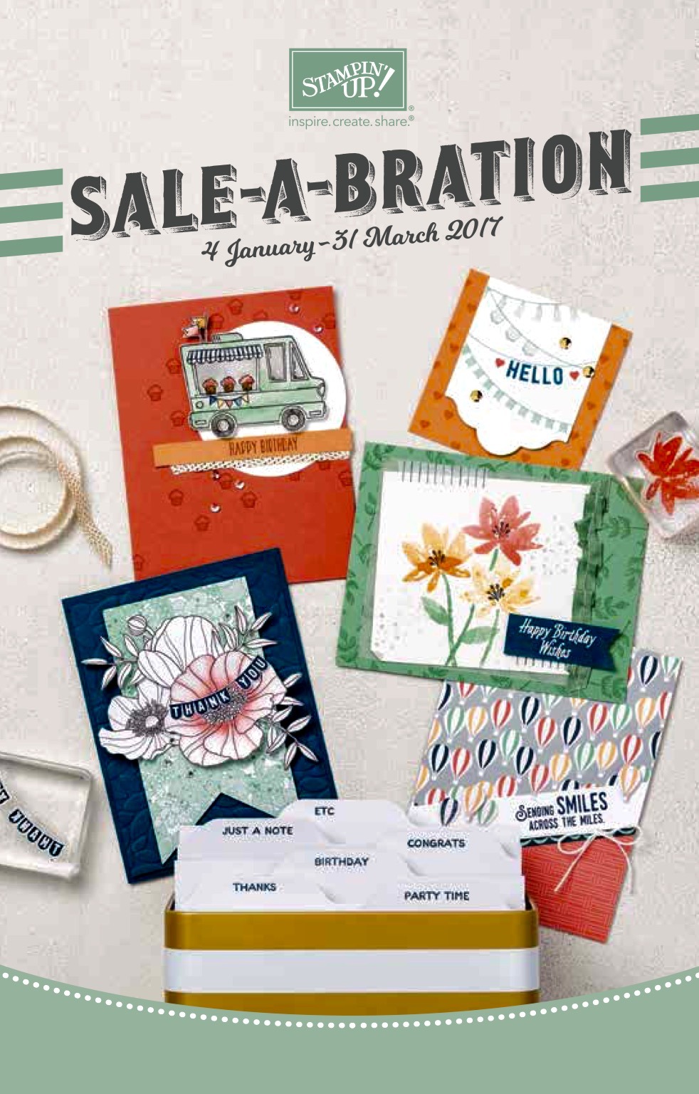Sale-a-bration 2017 catalogue cover