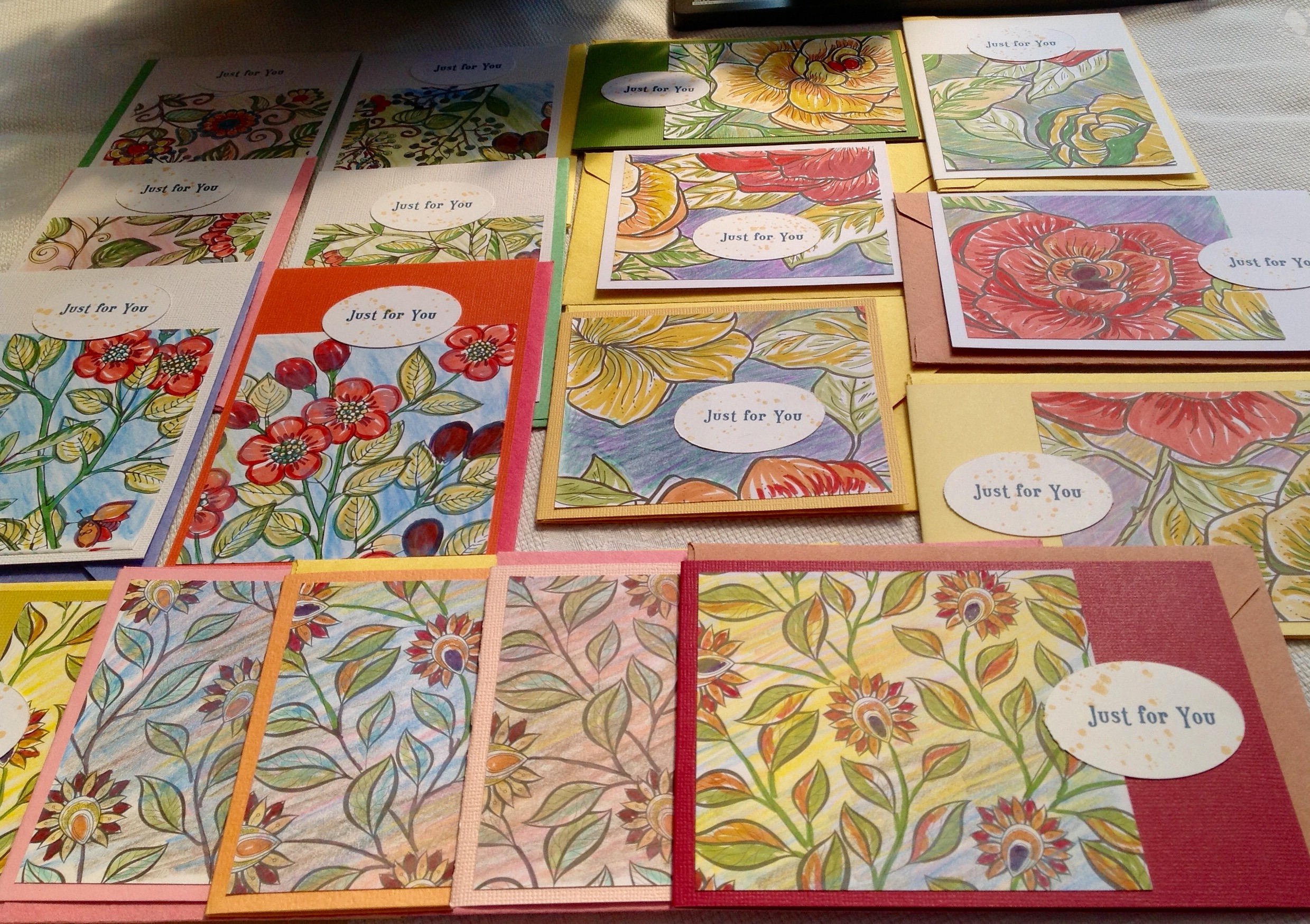 Card Inspiration - Colouring Books