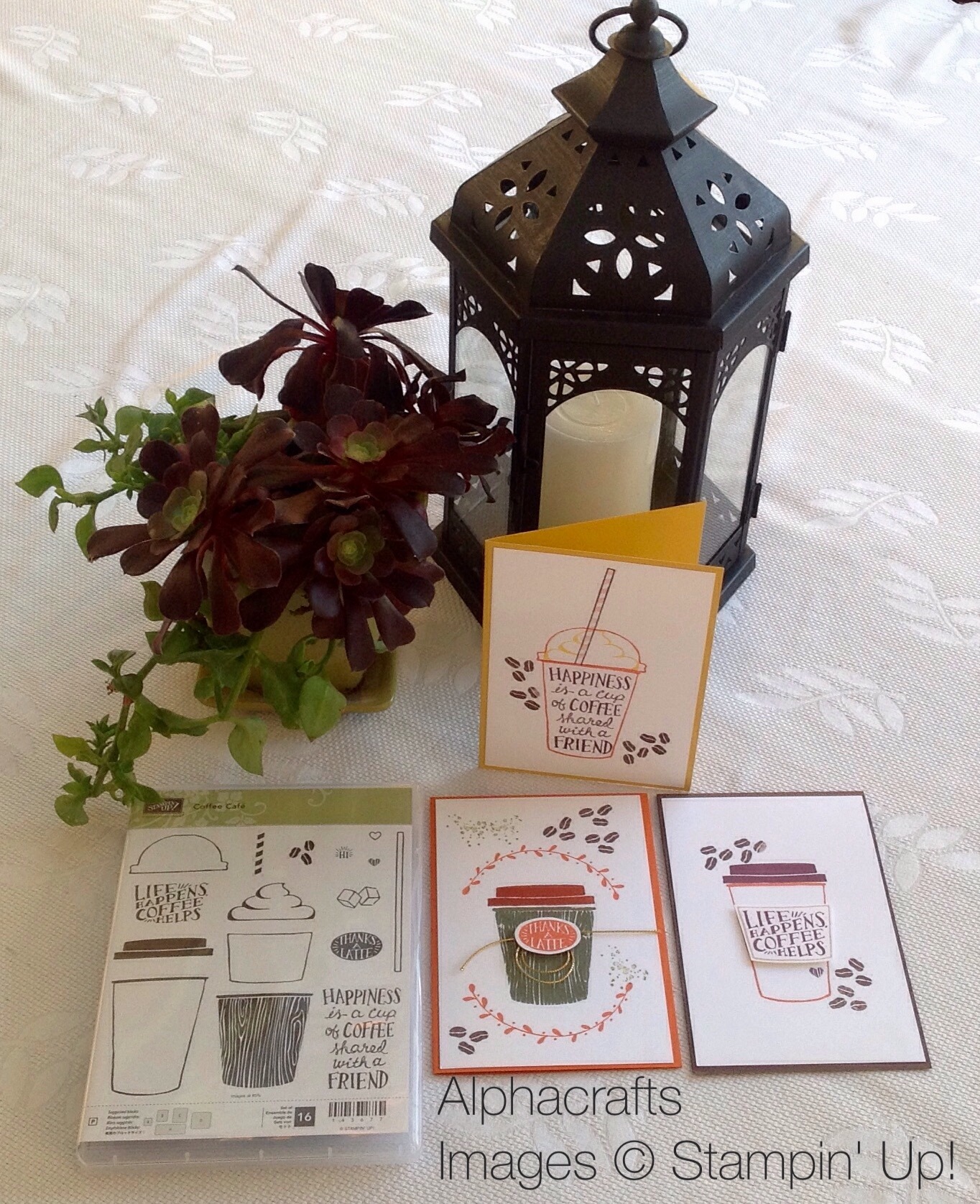 Card Inspiration - Coffee Cafe cards