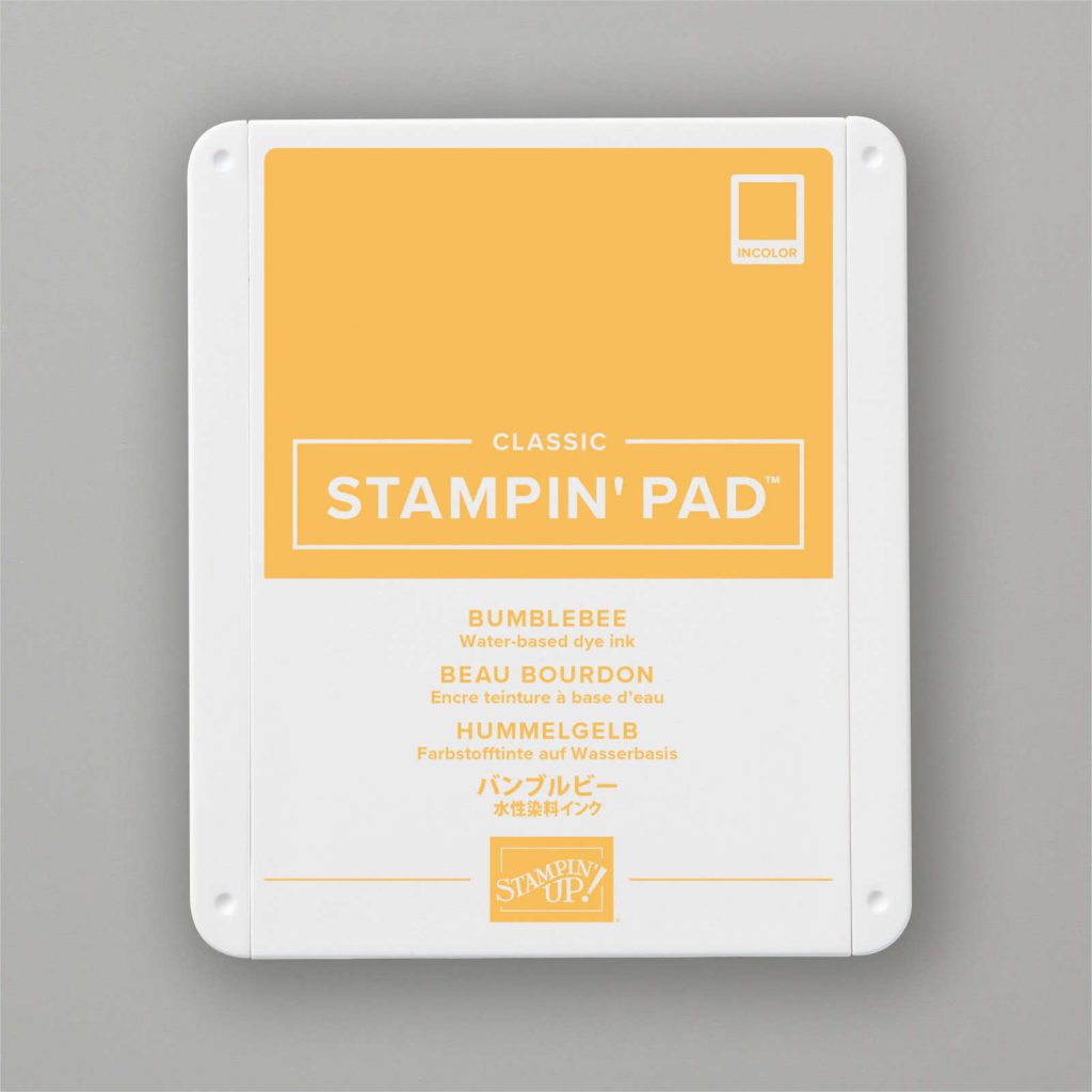 Colour of the Week - Bumblebee Classic Stampin' Pad.