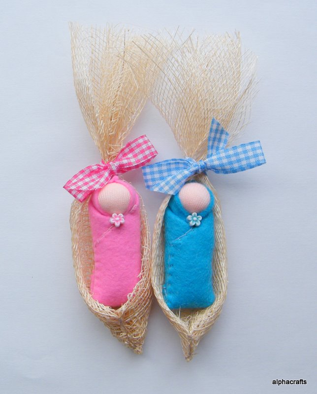 Nostalgia and Newborns: Hand-Stitched Pocket Babies Stitched Pocket Babies