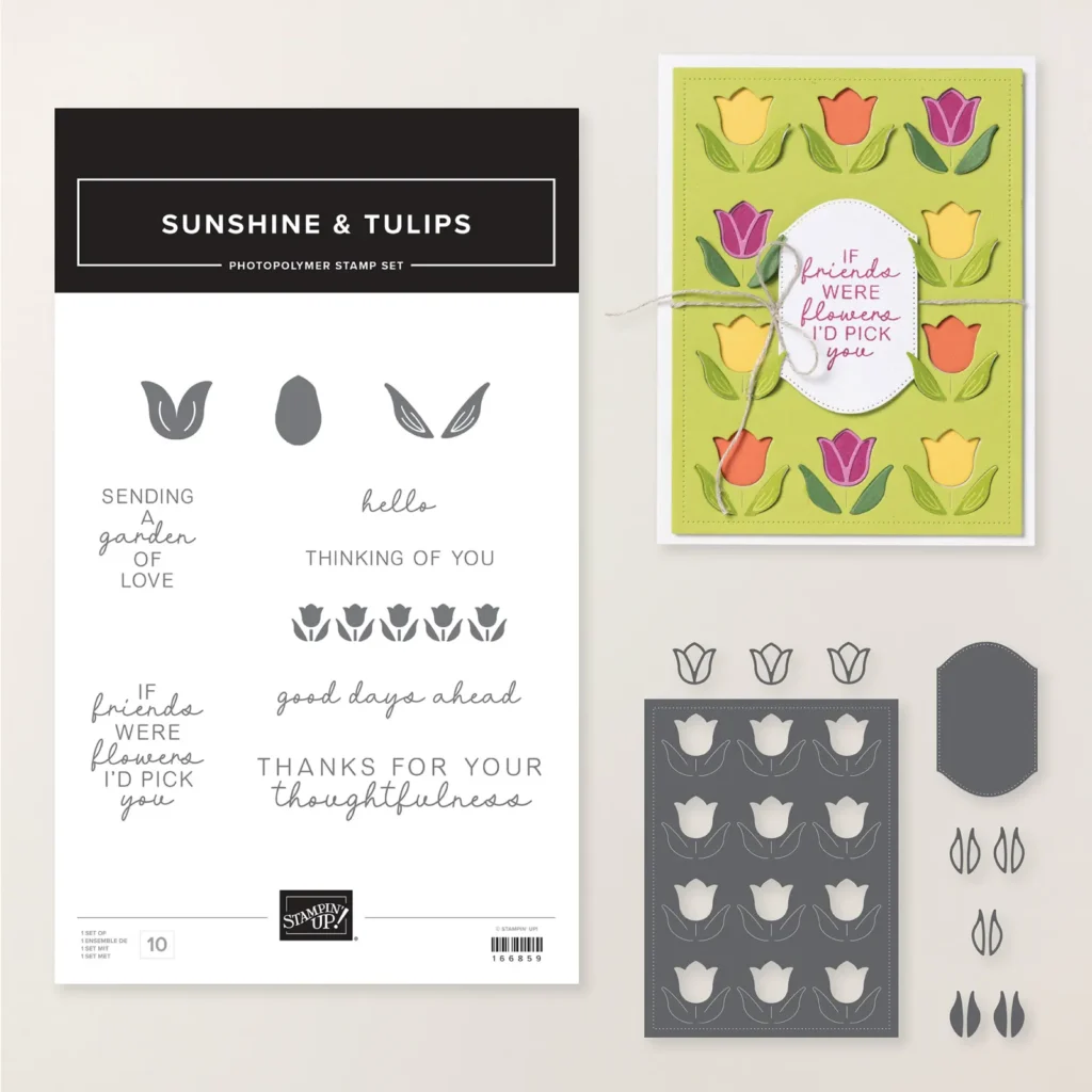 Sunshine & Tulips stamp set by Stampin’ Up!