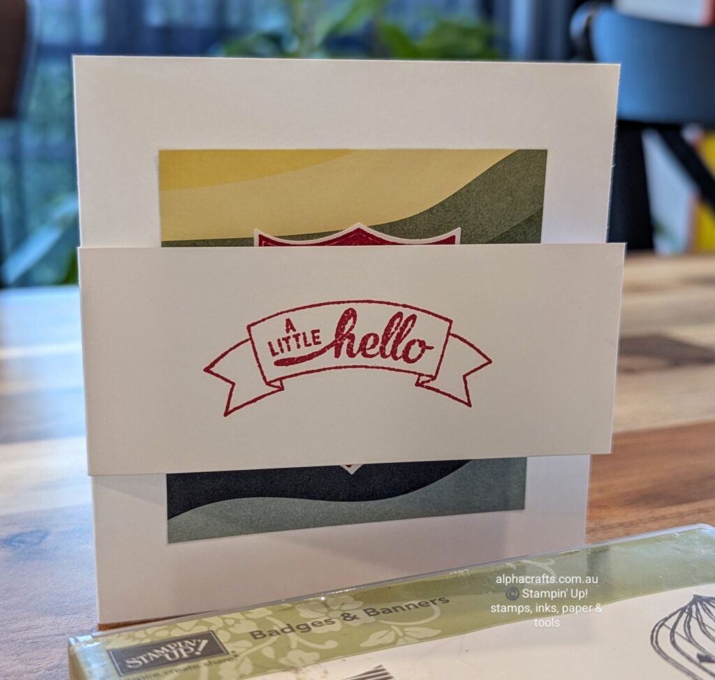 Handmade cards from Alphacrafts