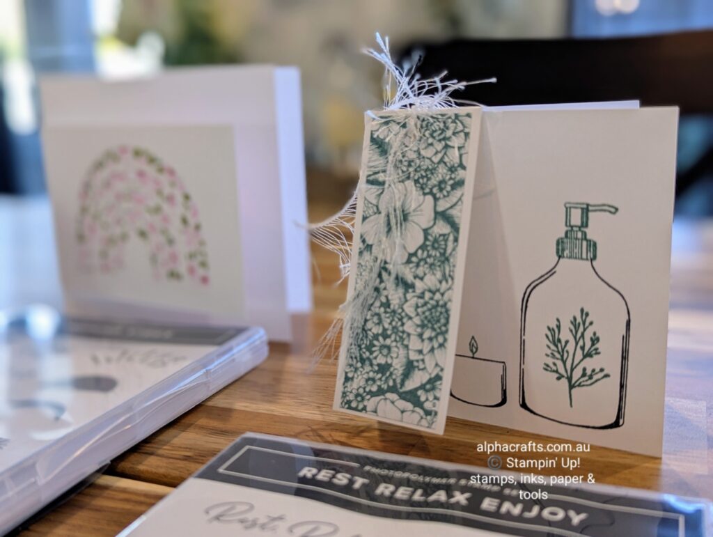 Rest Relax Enjoy stamp set from Stampin' Up!