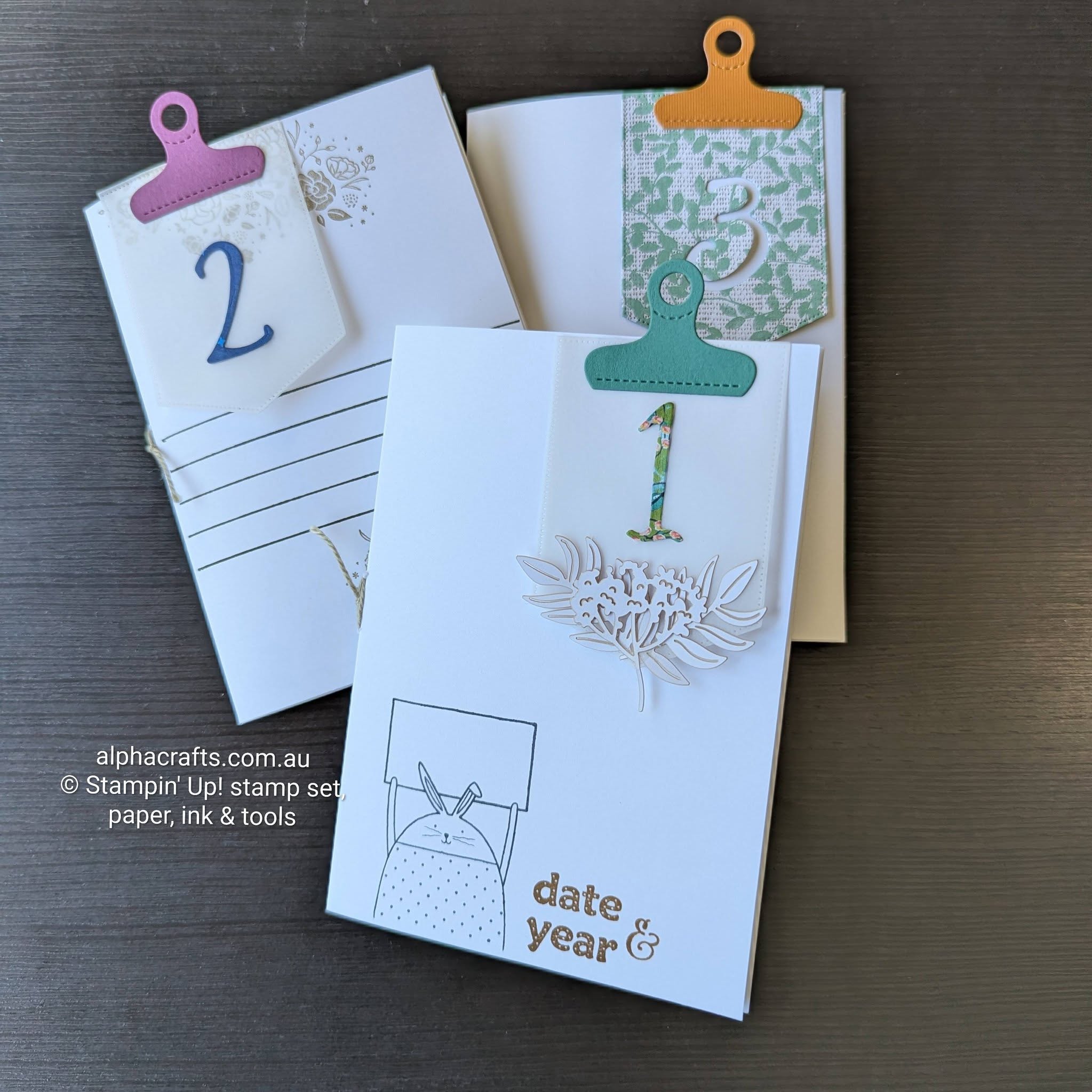 Capturing Memories One Month at a Time handmade notebooks at alphacrafts