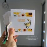 Gift Twice with These Clever Detachable Bookmark Notecards Detachable Bookmark Notecards