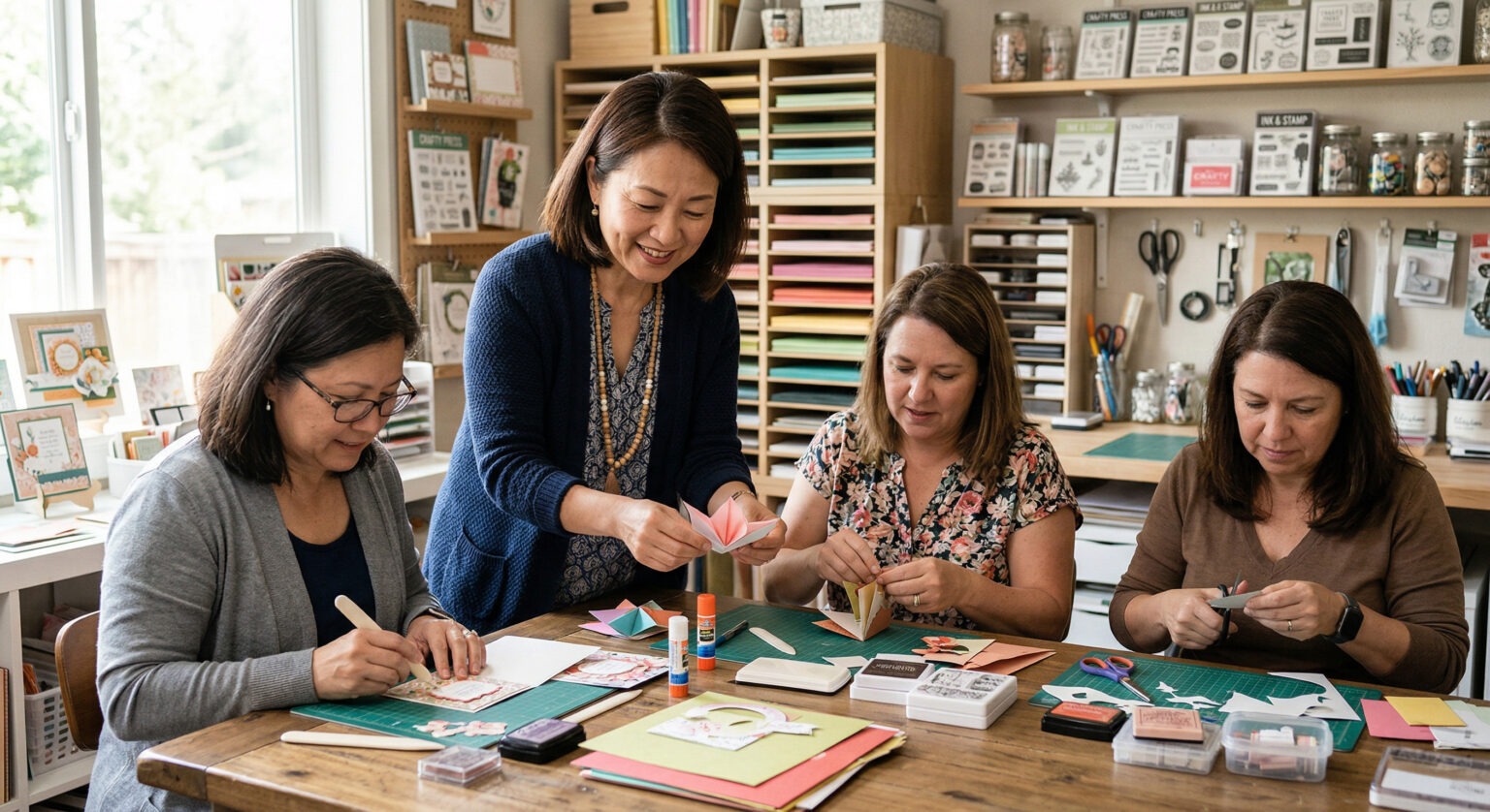 Craft Classes in Melbourne from Alphacrafts & Stampin' Up!