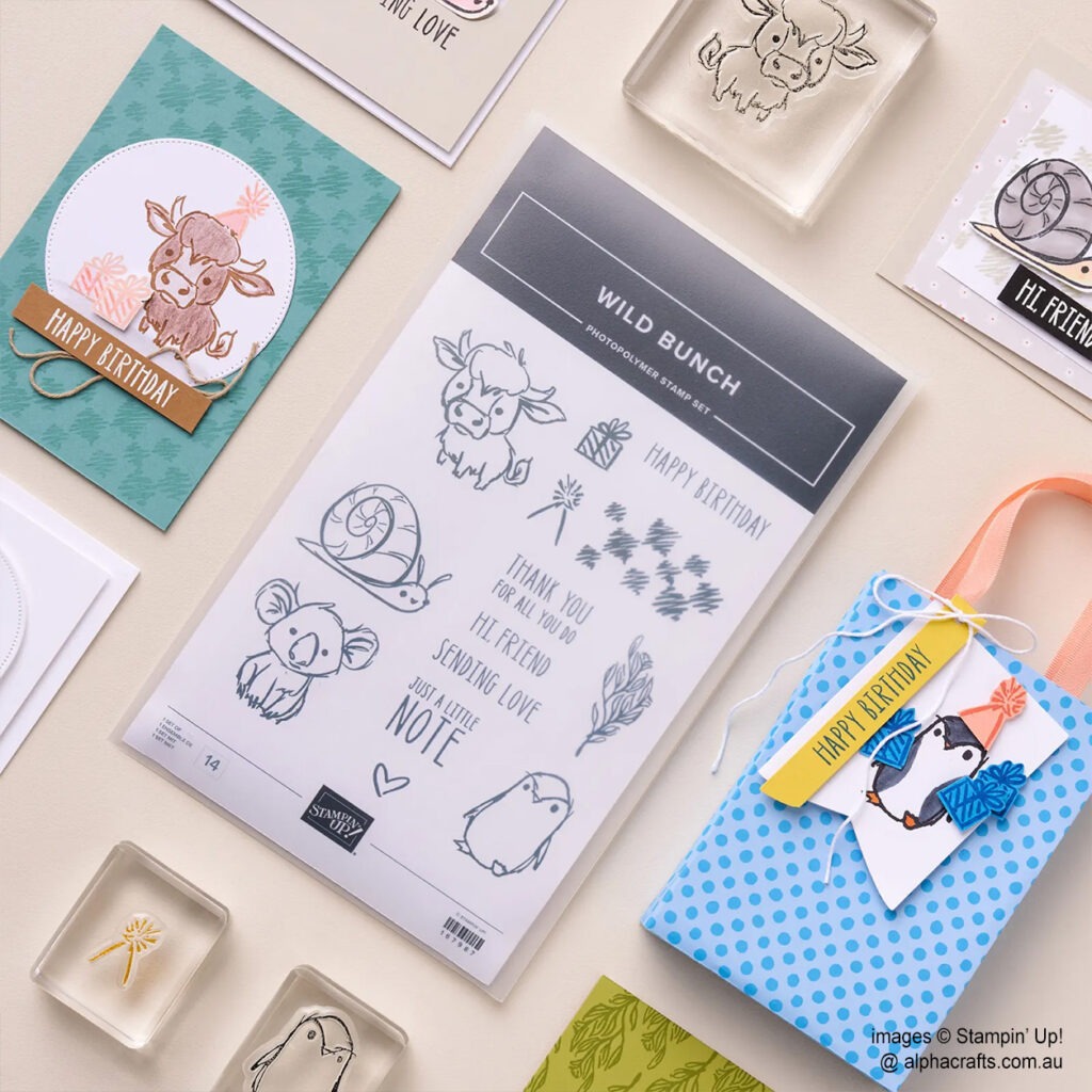 Wild Bunch Photopolymer Stamp Set