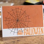 Halloween card from Alphacrafts