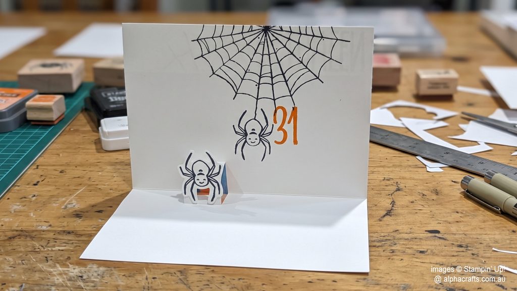Halloween card from Alphacrafts
